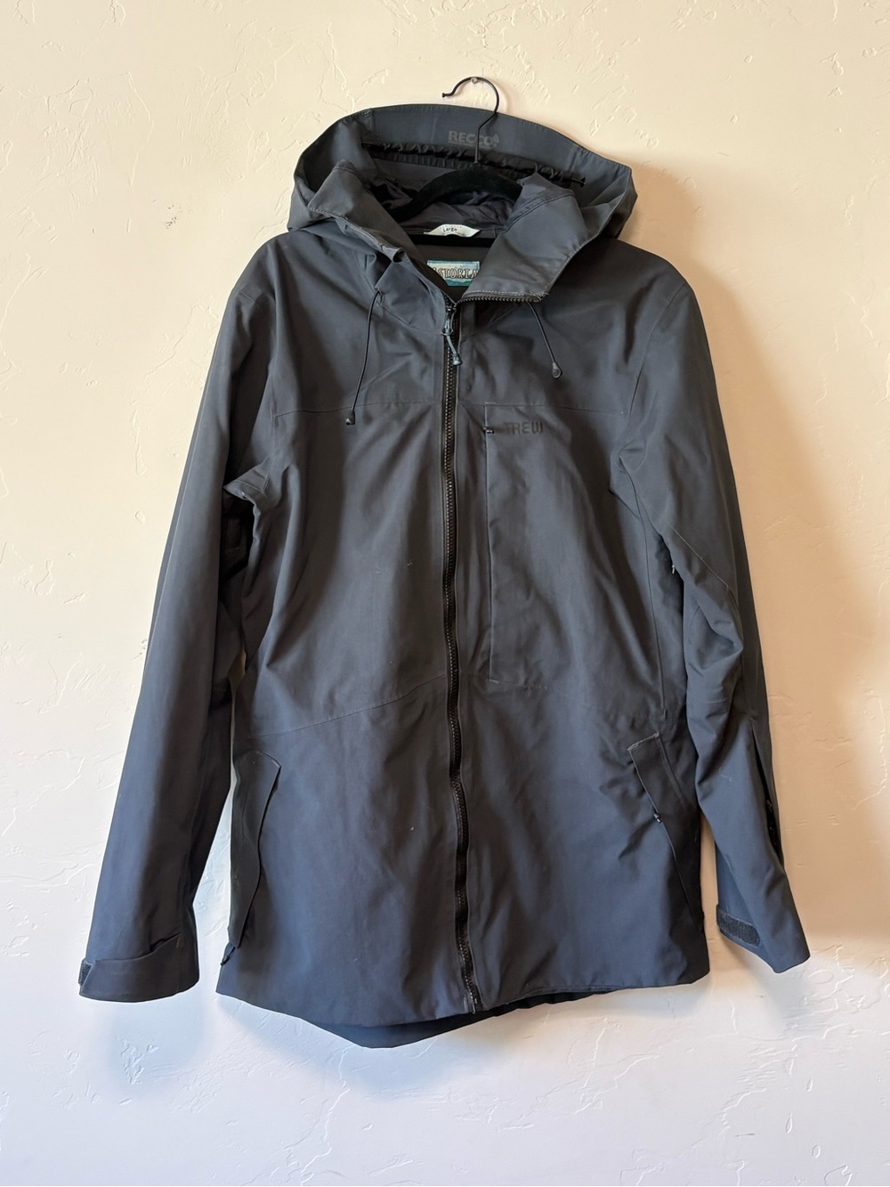 Women’s Trew Gear Astoria Ski Snowboard Jacket Large Gray